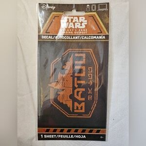 Star Wars Galaxy's Edge Batuu Decal